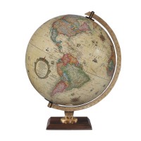 Replogle Carlyle Illuminated Desktop Globe - 12 Inch   142025342119